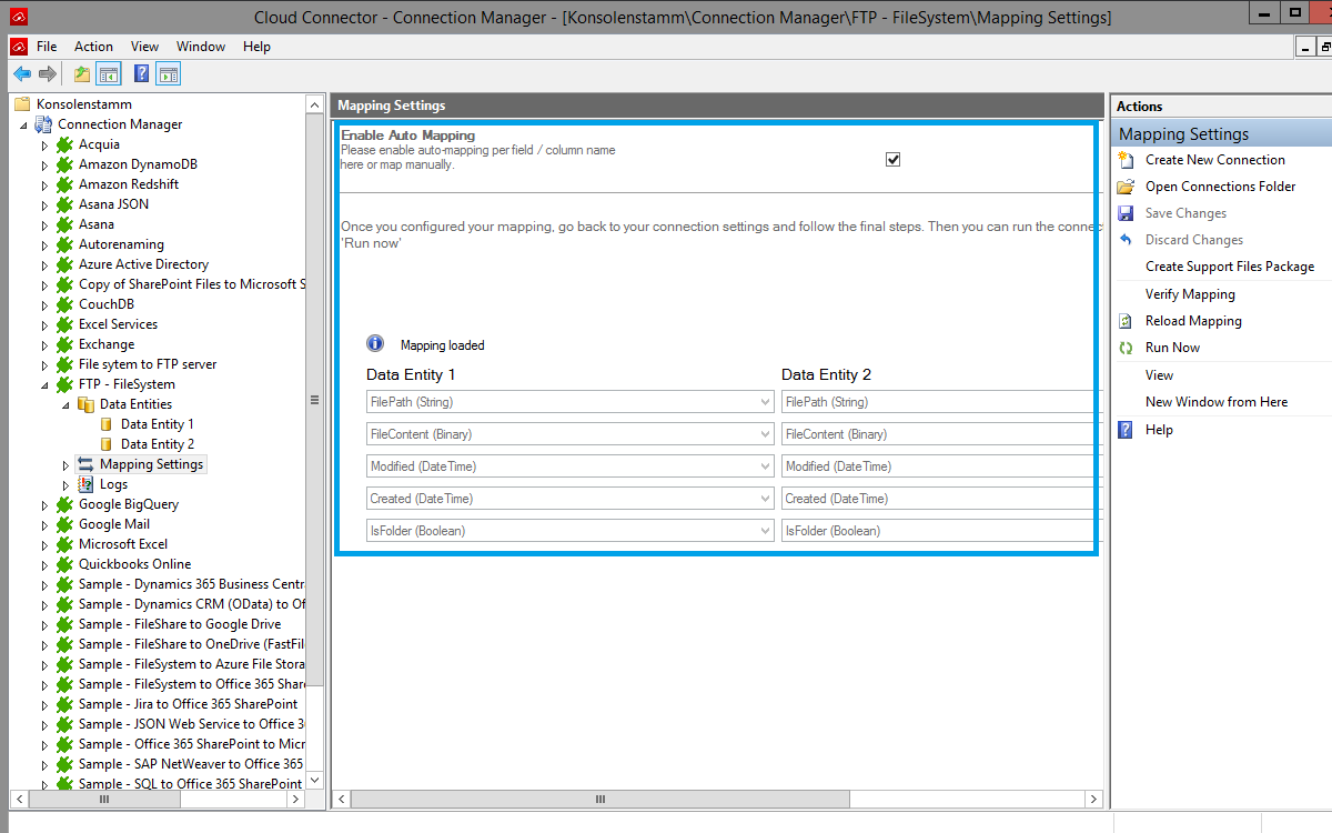 How To Sync FTP Server Files With SharePoint Or Windows File System   5 Mapping 